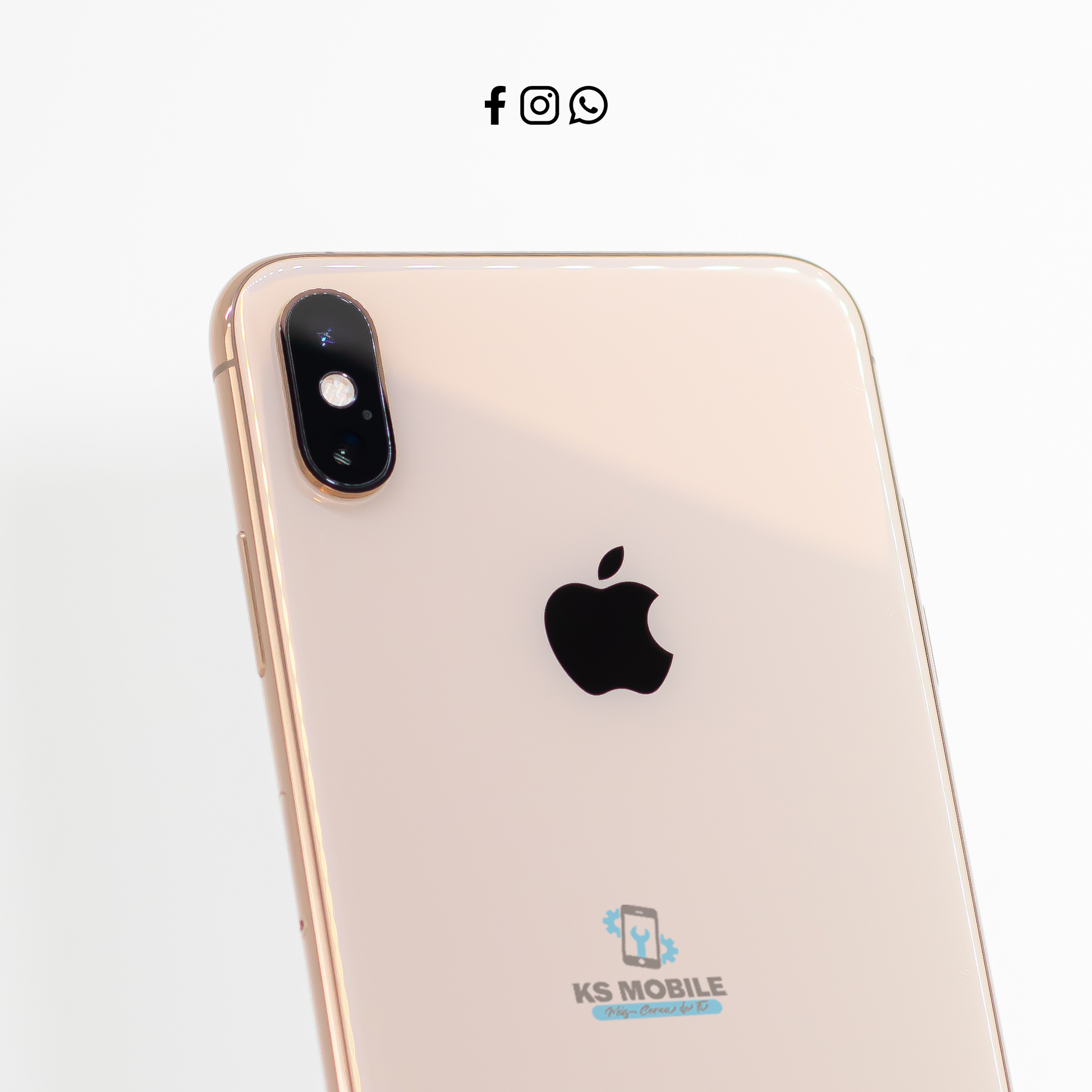 TecnoTienda Nicaragua - iPhone XS Max Rose Gold Semi-Nuevo Almacenamiento  64GB Precio : $620￼ Contáctanos al 81499300 Visítanos : Km. 10 Carretera  Vieja a León , Zona San Luis. Módulo 8. Realizamos